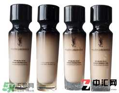 YSL逆龄粉底液色号试色 YSL逆龄粉底液图片